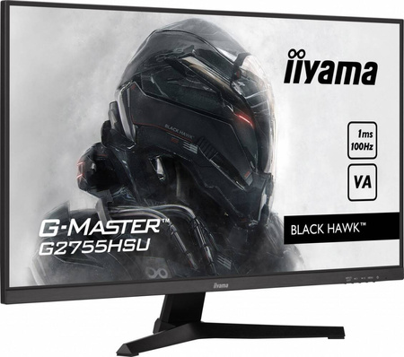 IIYAMA MONITOR 27 CALI G2755HSU-B1 VA,FHD,100HZ,1MS,HDMI,DP,2XUSB,2X2W